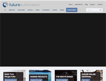 Tablet Screenshot of futureautomation.net